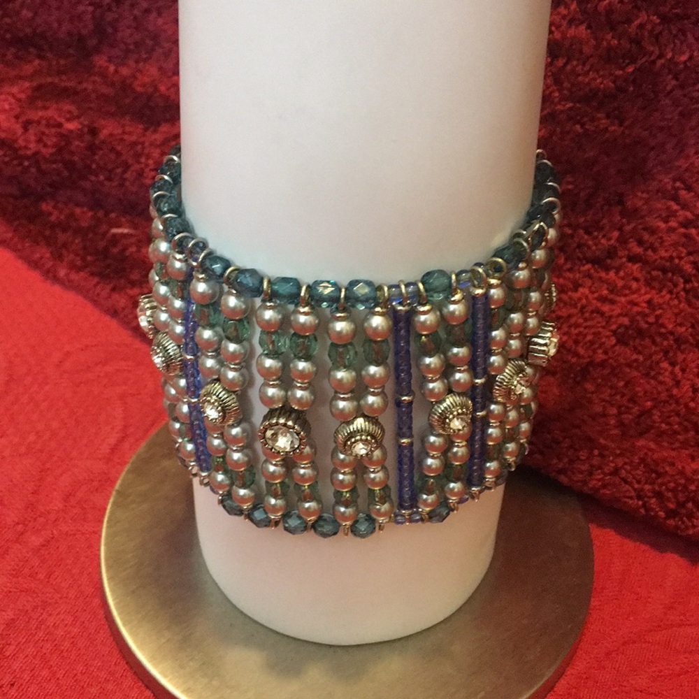 Women's Multilayer Stretch Cuff Bracelets